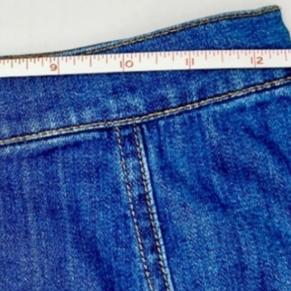 H&M A-Line Denim Skirt Button Front Sz 4 Hi Waiste - Picture 11 of 11